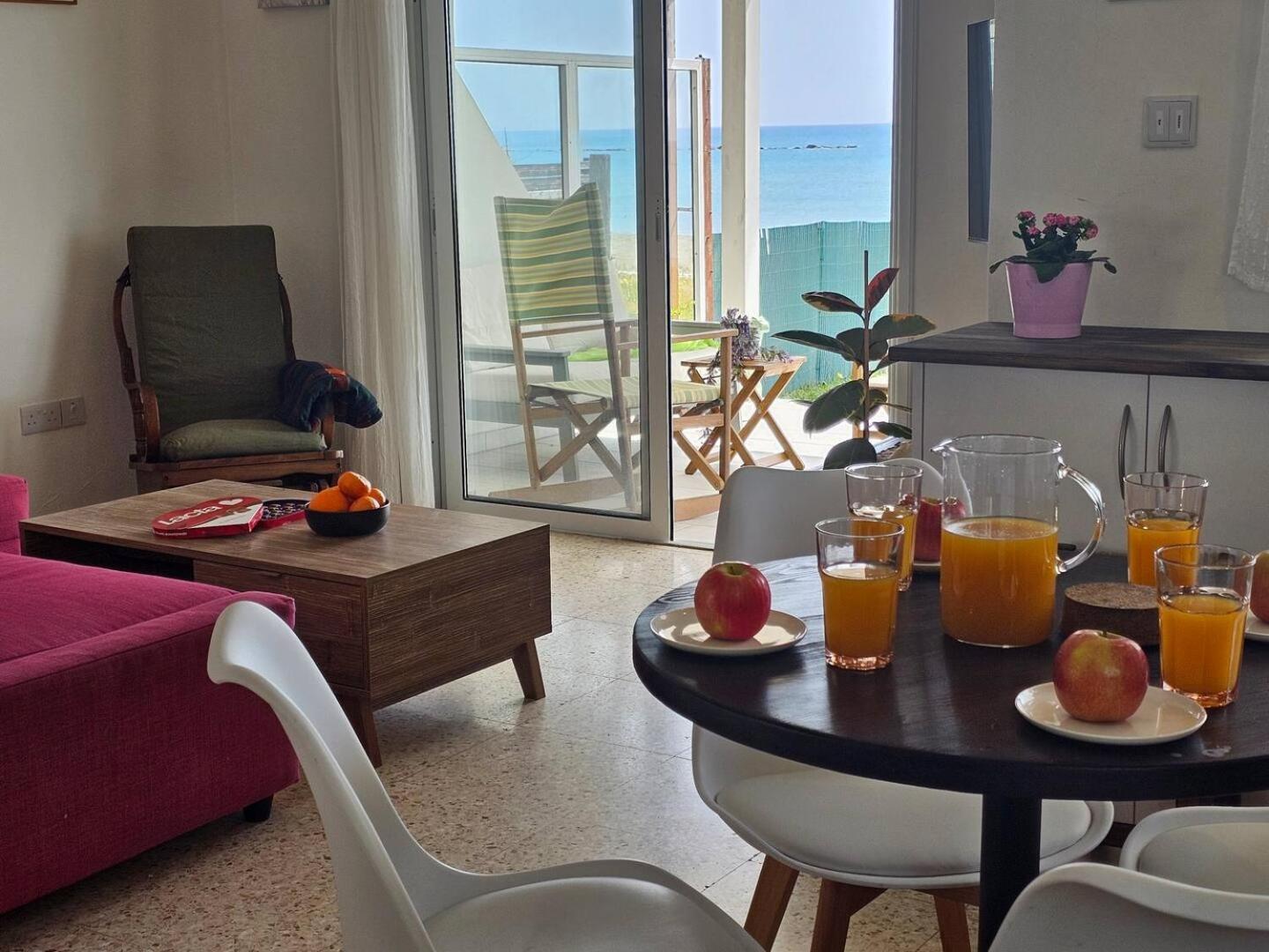 Ammos Beachfront Villa Paradise Larnaca Exterior foto